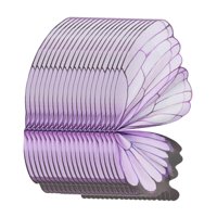 Magideal - 20 Piezas De Papel Para Envolver Flores, Suministros De Floristería, Ala De Mariposa, Papel De Embalaje De Moda Divertido Para Decoración De Fiesta De Violeta Negro