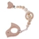 thumbnail image 4 of Baby Dummy Holder Chupetes Clips Cadenas de chupete Dibujos animados Grano de madera Pájaro, 4 of 5