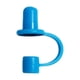 thumbnail image 3 of Tapa De Paja De Silicona A Prueba De Polvo, Cubierta De Puntas De Paja Para Cocina, Hogar, Exterior, Azul, 3 of 3
