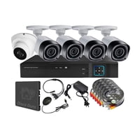 Vipa - Kit 5 Cámaras Seguridad Mixto Hd Con Disco Duro M51Ldd