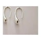 thumbnail image 1 of 2pcs 925 Silver Fashion Simple Water Drop Shape Silver Earrings Women's Fine Jewelry, 1 of 4