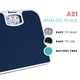 thumbnail image 2 of Báscula De Baño Analógica A21 136 Kg Máx Azul, 2 of 7