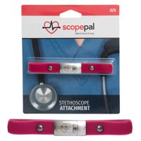 Clip Para Estetoscopio Scopepal Para Médicos Y Enfermeras, Color Rosa