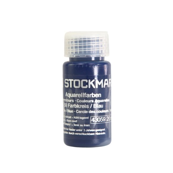 Acuarela STOCKMAR Azul 20 ml – Fabricada en Alemania