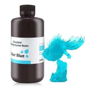 Impresora 3D De Resina Elegoo Standard Lcd 405Nm 1L, Azul Transparente