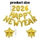 thumbnail image 2 of Globos Happy New Year 2026 Dorados 40 Cm Con Pancarta, 2 of 7