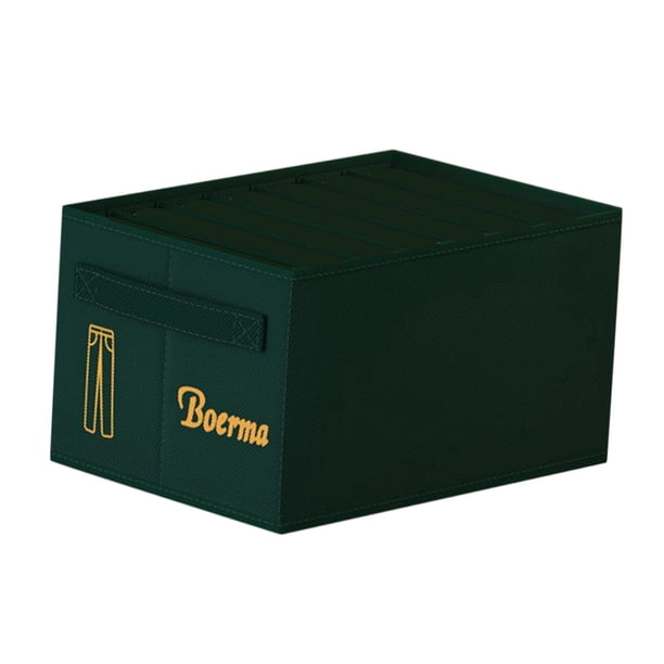 Caja de almacenamiento de ropa para el hogar, compartimentos de organización, organizador de cajón de ropa interior, cesta de lavandería para edredón, 36cmx25cmx20cm
