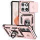 thumbnail image 1 of Funda Resistente Anillo Soporte Motorola Moto G Stylus 2025 Privacidad Cámara Montaje Magnético Oro rosa, 1 of 6