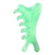 thumbnail image 3 of Peine De Masaje Multiusos Para El Cuidado De La Cabeza Relajación Gua Sha Raspado Del Cuero Cabelludo Color Verde, 3 of 5
