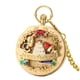 thumbnail image 5 of Reloj De Bolsillo Fiocias Vintage Feliz Cumpleaños Melody Oro, 5 of 5