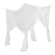 thumbnail image 5 of Dosel De Cama Con 4 Postes Esquineros Elegante Tienda De Campaña De Malla Para Habitación Infantil Y Hogar, 5 of 5