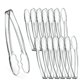 thumbnail image 1 of Pinzas transparentes de 9" (23 cm) – Plasticpro – Pinzas de servicio resistentes y reutilizables para cocina y BBQ, ideales para fiestas, catering, eventos, buffet, bodas y uso diario – Pack de 12, 1 of 6