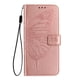 thumbnail image 3 of Funda Cartera Mariposa Para Motorola Edge 60 Pro Con Soporte Y Ranuras Para Tarjetas Oro Rosa, 3 of 5