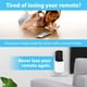 thumbnail image 2 of Soporte de control remoto TotalMount, soporte de pared sin agujeros, blanco, 2 of 9