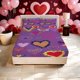 thumbnail image 1 of Heart Wallpaper Love Wallpaper Printed Bed Fitted Sheet Bed Fitted Sheet Set a Must-Have for Family Guest Rooms Deep Pockets Are Stable And Do Not Shift Making, 1 of 1