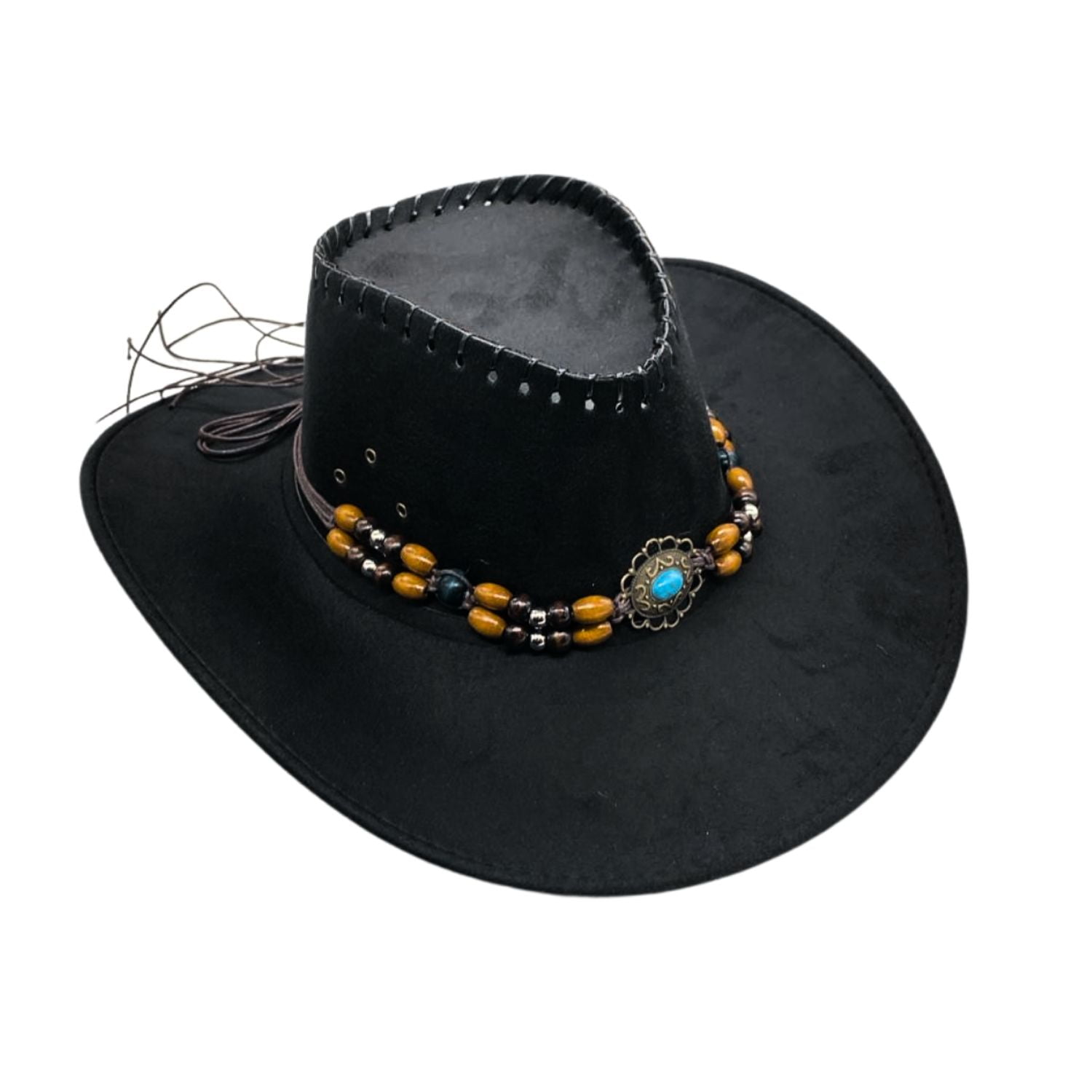 Genérico - Sombrero Vaquero Unisex Gorro Gorra Jockey Fiestas Patrias