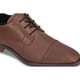 thumbnail image 4 of Zapatos Formal Casual Hombre Derby Cuero Textura Soren-0-15 Brandy marron claro 40, 4 of 4