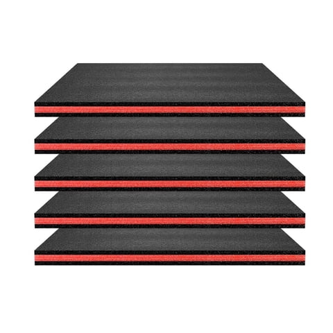 Magideal - 5 Insertos De Espuma Extraíbles Para Protección De Objetos Frágiles, Organización Personalizada, Adecuados Para Piezas De Automóvil Y Artículos Delica Longitud 50Cm