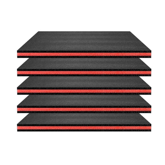 5 insertos de espuma extraíbles para protección de objetos frágiles, organización personalizada, adecuados para piezas de automóvil y artículos delica Longitud 50cm