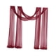 thumbnail image 1 of Corredor De Mesa De Draping De Arco De Boda Reutilizable Para La Fiesta Con El Tema Del Fondo De La Fiesta De La Fiesta Burdeos, 1 of 5