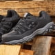 thumbnail image 3 of Zapato de construcción Skechers Cankton con punta de acero para hombre, negro 13, 3 of 3