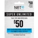thumbnail image 1 of Tarjeta SIM Prepagada Net10 Plan Ilimitado $50 con 5 GB para Hotspot, 1 of 2