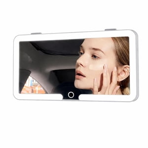 Genérico - Espejo Para Auto Con Luz Led Espejo Visera Maquillaje