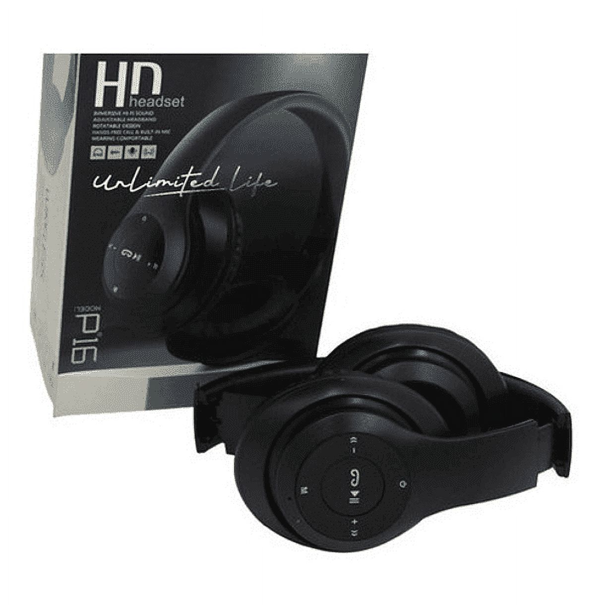Leonimport - Audifonos Wireless P16 Bluetooth Recargable Headphones Negro