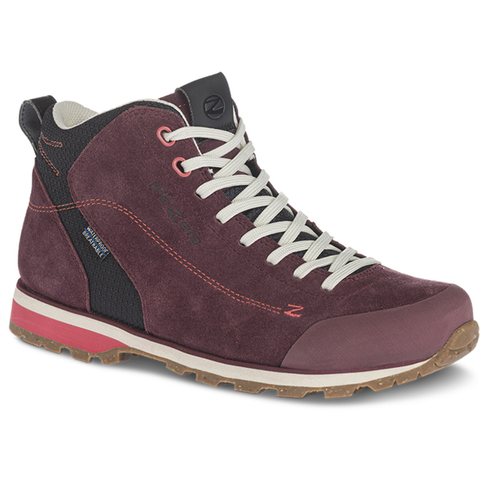 Botín Waterproof Mujer Zeta Mid Burdeo Trezeta