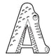 thumbnail image 1 of Decomural A Alligator Alphabet Childrens WS-34448, 1 of 2