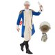 thumbnail image 1 of Disfraz Morph de George Washington para Adultos - Talla M, 1 of 7