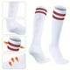 thumbnail image 2 of Calcetines Futbol Pack 10x Calidad A - Blanco Rayas Rojas, 2 of 2