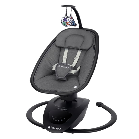 Columpio Eléctrico Nu-Motion Infinity Negro con Pantalla Táctil y Control