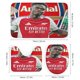 thumbnail image 3 of Bukayo Saka-theme 4-Piece Shower Curtain Set with Rugs, Waterproof Bathroom Decor Set Includes Bath Mat, U-Shaped Rug, Toilet Lid Cover and Curtain with Hooks, 3 of 6