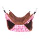 thumbnail image 4 of Hamaca Para Mascotas Pájaros Hámster Ardilla Conejillo De Indias Jaula Para Ratas Nido Colgante Cama Cálida Conejo Rosa, 4 of 5