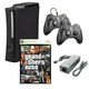 thumbnail image 1 of Consola Xbox 360 Elite Dos Controles Retrofam Grand Theft Auto IV Reacondicionado, 1 of 5