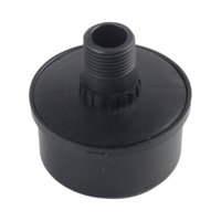 Magideal - Filtro De Admisión De Compresor De Aire, Rosca Silenciadora De 59Mm, Fácil Instalación, 16Mm/20Mm Para Compresor De Aire, Compresor De Aire De Pistón