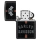 thumbnail image 4 of Mechero De Bolsillo Harley Davidson Con Diseño De Banderas A Cuadros, 4 of 6