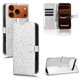 thumbnail image 1 of Funda Cartera Lunares iPhone 17 Pro Max con Tarjetero, Correa y Soporte Plata, 1 of 6