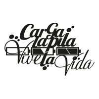 Rienda Libre Graphics - Frase Deco Carga La Pila Vive La Vida Fr-11051
