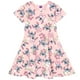 thumbnail image 1 of Vestido de skater Disney Lilo & Stitch para niñas pequeñas rosa 6, 1 of 3