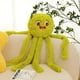 thumbnail image 1 of Octopus Long Hair Monster Plush Toy Doll Funny Simulation Long Leg Octopus Doll White Green, 1 of 3