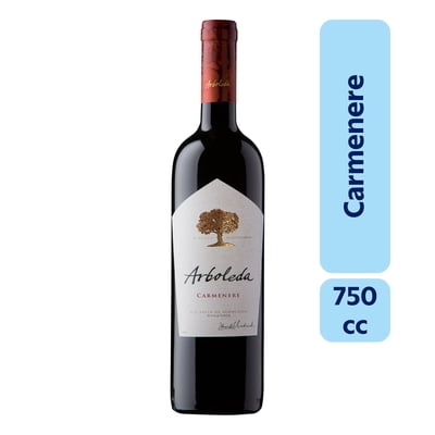 Vino Tinto Carmenere Arboleda Botella