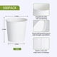 thumbnail image 2 of Vasos de café de papel desechables LITOPAK 120 ml, paquete de 500, 2 of 7