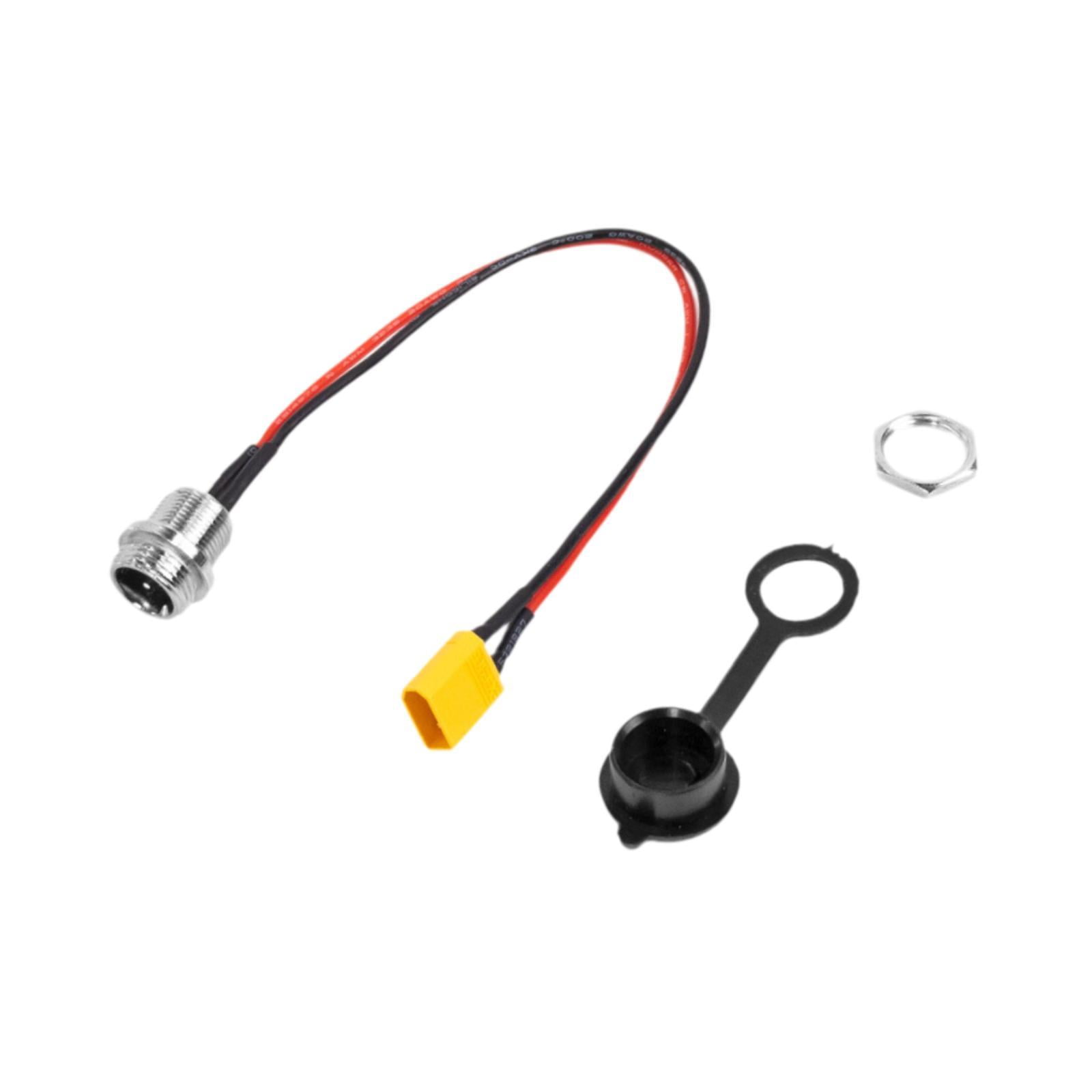 Ioensy - Puerto De Carga Para Scooter Y Bicicleta Eléctrica (8, 9, 10, 8 X 10 X 11 X) Piezas Xt30