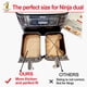 thumbnail image 3 of Forro rectangular para freidora Ninja Foodi Dual Basket 8/10 QT, 3 of 8