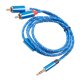 thumbnail image 2 of Extensor Macho De Cable AUX De 3,5 Mm Para Cine En Casa Convencional Para Teléfonos Inteligentes De 1 M, 2 of 5