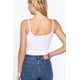 thumbnail image 2 of Top CC Clothing Algodón Spandex Blanco M, 2 of 5