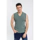 thumbnail image 1 of Sweater Hombre Sin Manga Cuello V Excelente Calidad 7196, 1 of 4
