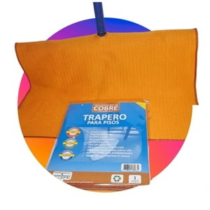 Dcobre - Caja 10 Unid. Trapero Cobre Con Ojal, 60 X 45 Bye Microbio.